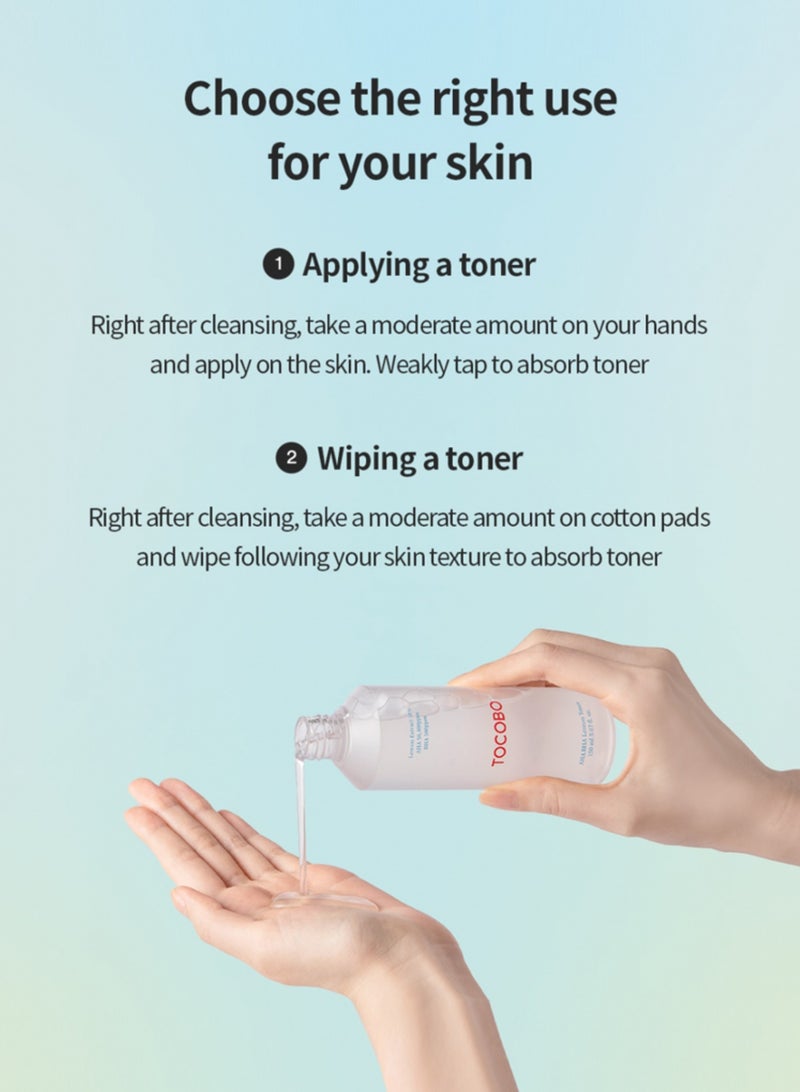 TOCOBO AHA BHA Lemon Toner 150ml – Exfoliating Toner with Lemon Extract for Brightening, Pore Care, and Smooth Skin – Contains AHA & BHA for Gentle Exfoliation and Renewal