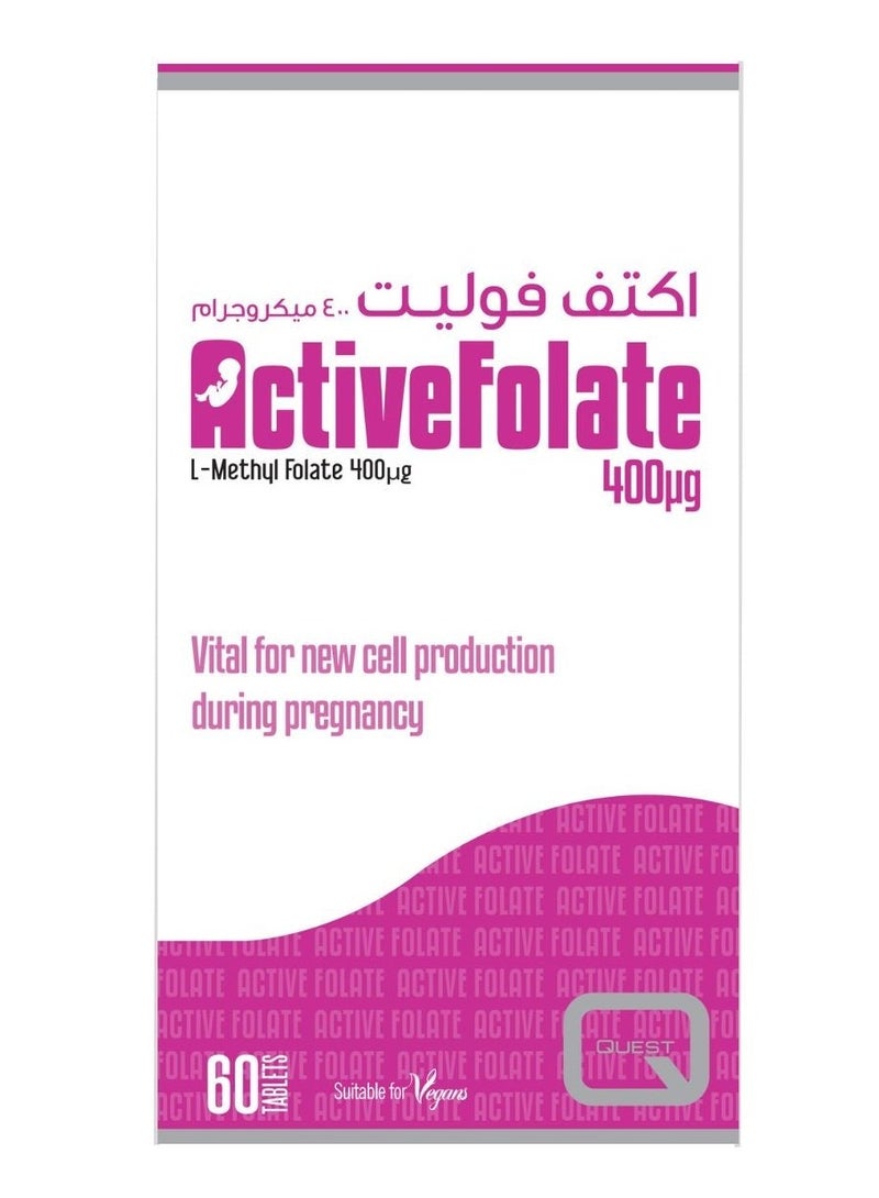 Quest Activefolate 400Mg Tab 60S