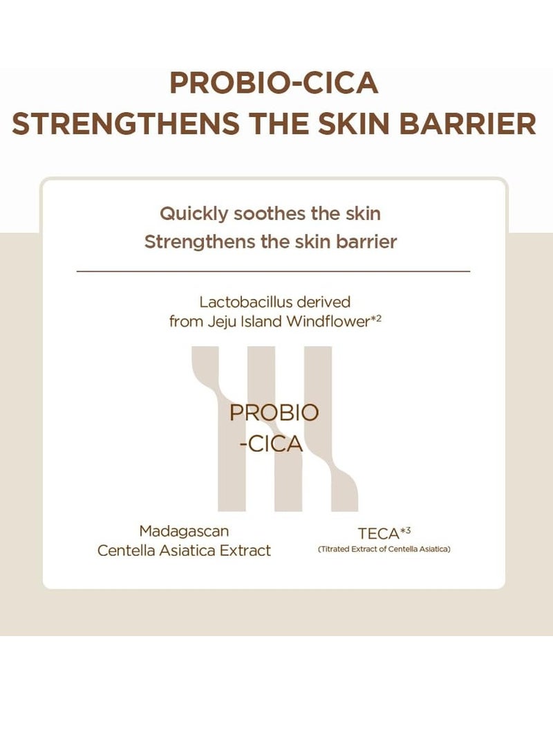 Madagascar Centella Probio-Cica Enrich Cream, Formulated Probio-Cica And Teca For Calming Effects  50Ml Skin1004 Brown