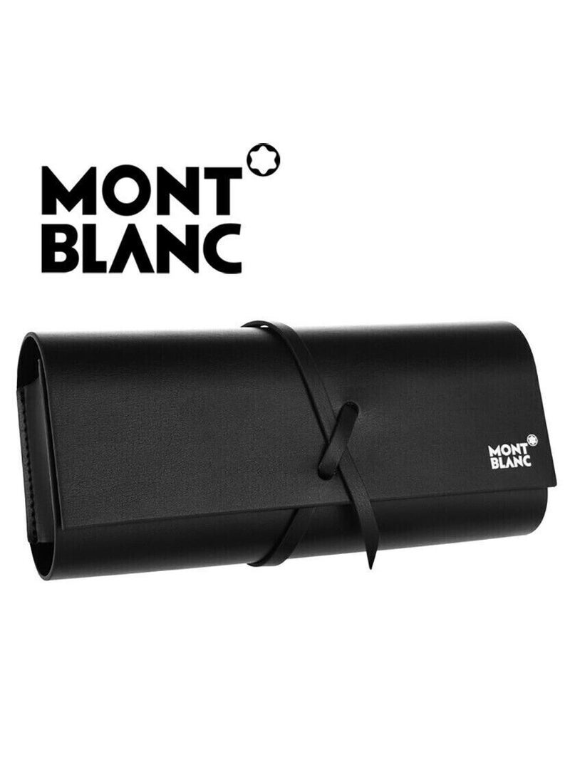 Mont Blanc Rectangle MB0217O 002 55 Eyeglass Frame