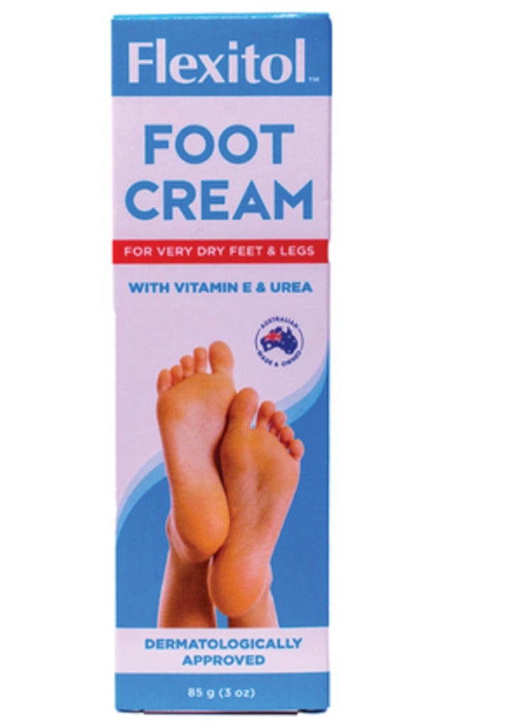 Foot Cream 85Gm For Legs And Feet With Vitamin E And Urea