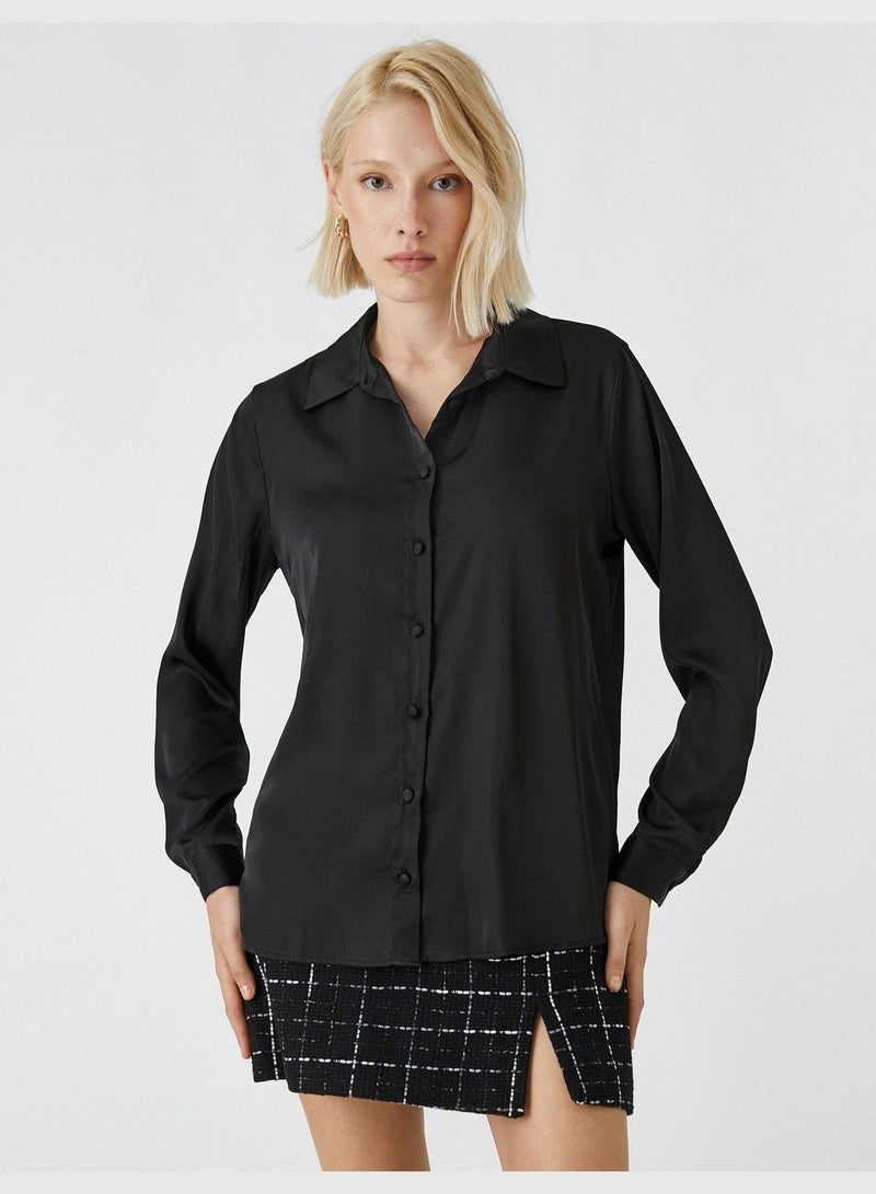 Basic Satin Shirt