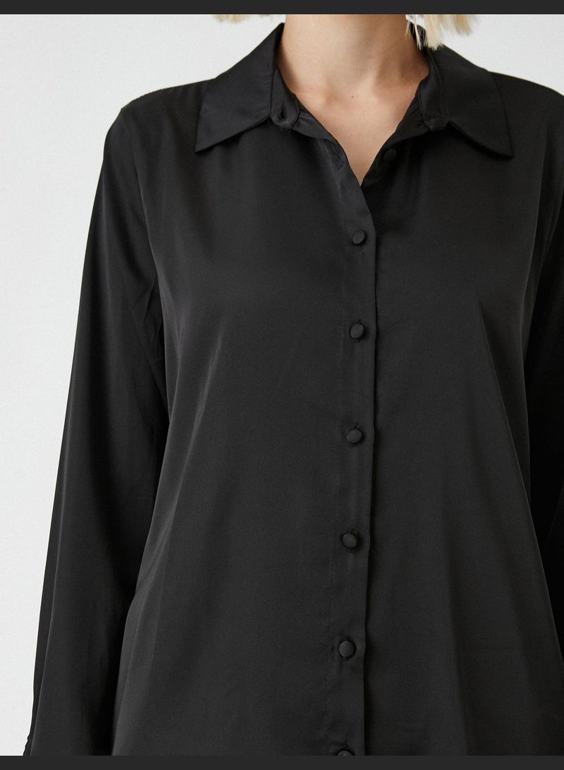 Basic Satin Shirt