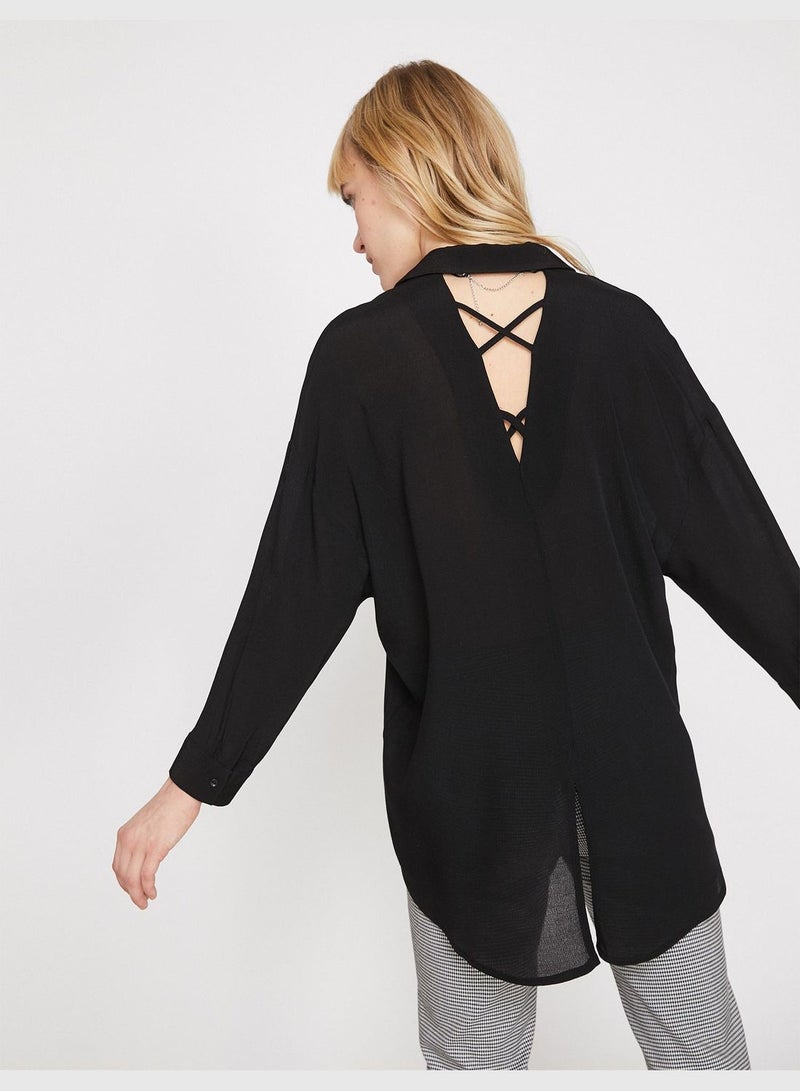 Back Detailed Blouse