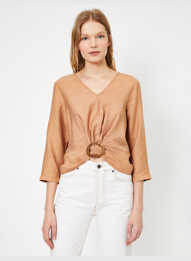 Drawstring Blouse