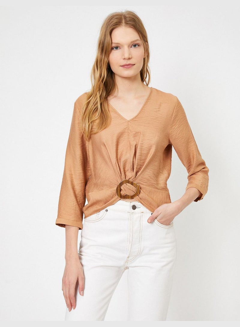 Drawstring Blouse