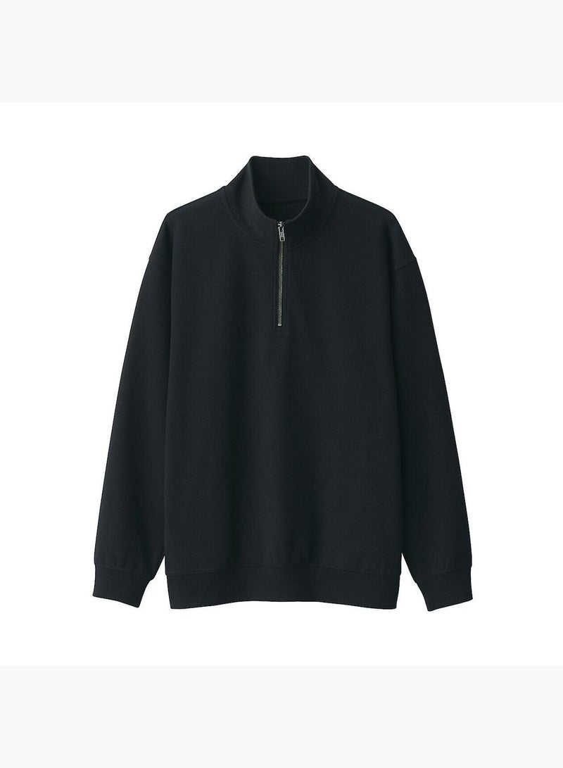 Double Knits Milano Rib Half Zip Pullover