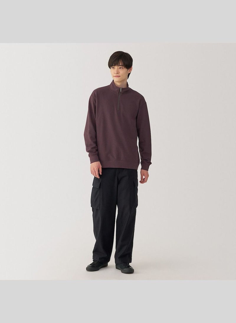 Double Knits Milano Rib Half Zip Pullover