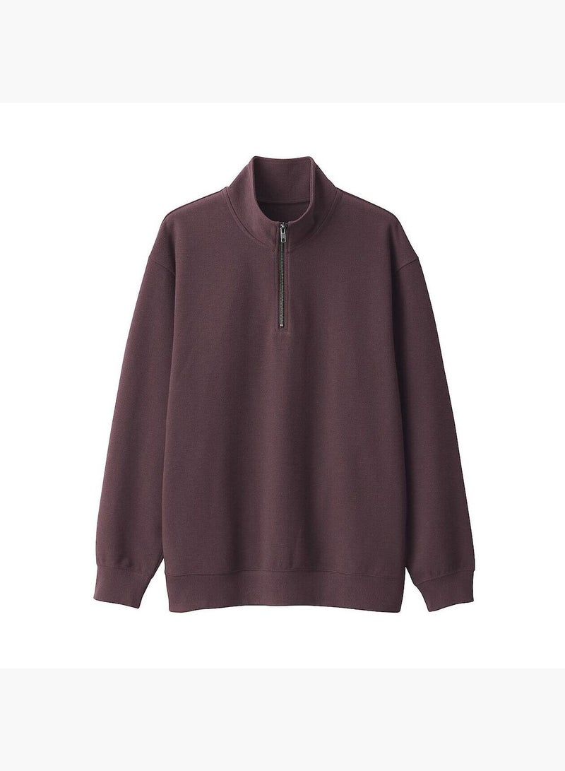 Double Knits Milano Rib Half Zip Pullover