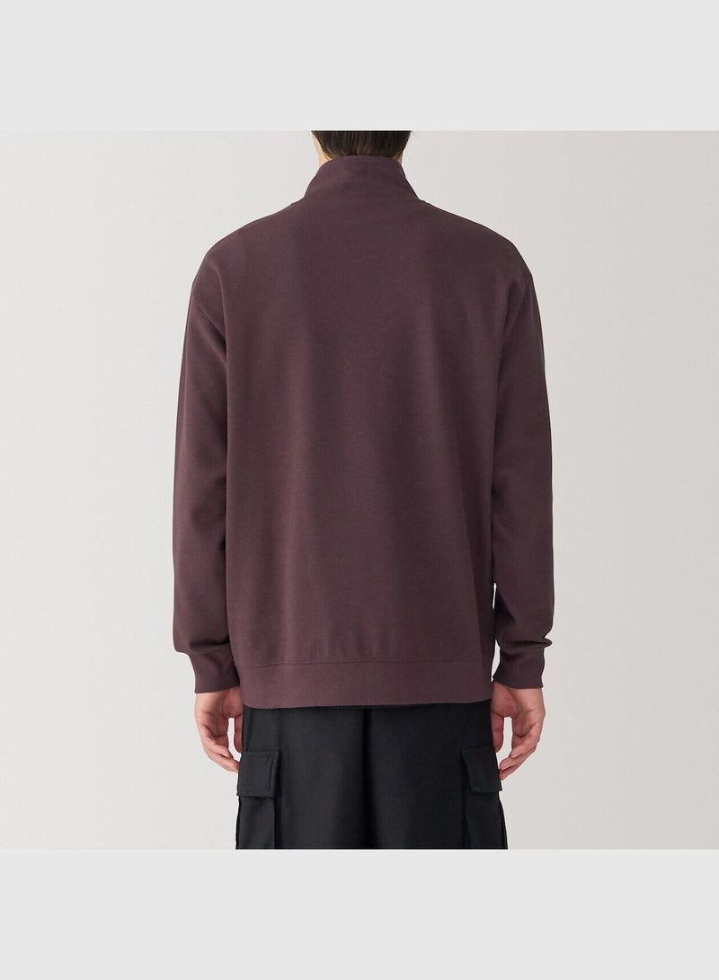 Double Knits Milano Rib Half Zip Pullover