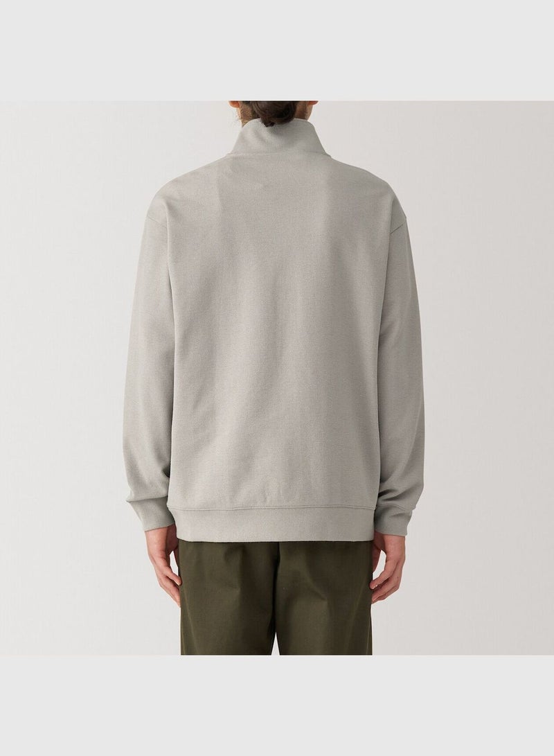 Double Knits Milano Rib Half Zip Pullover