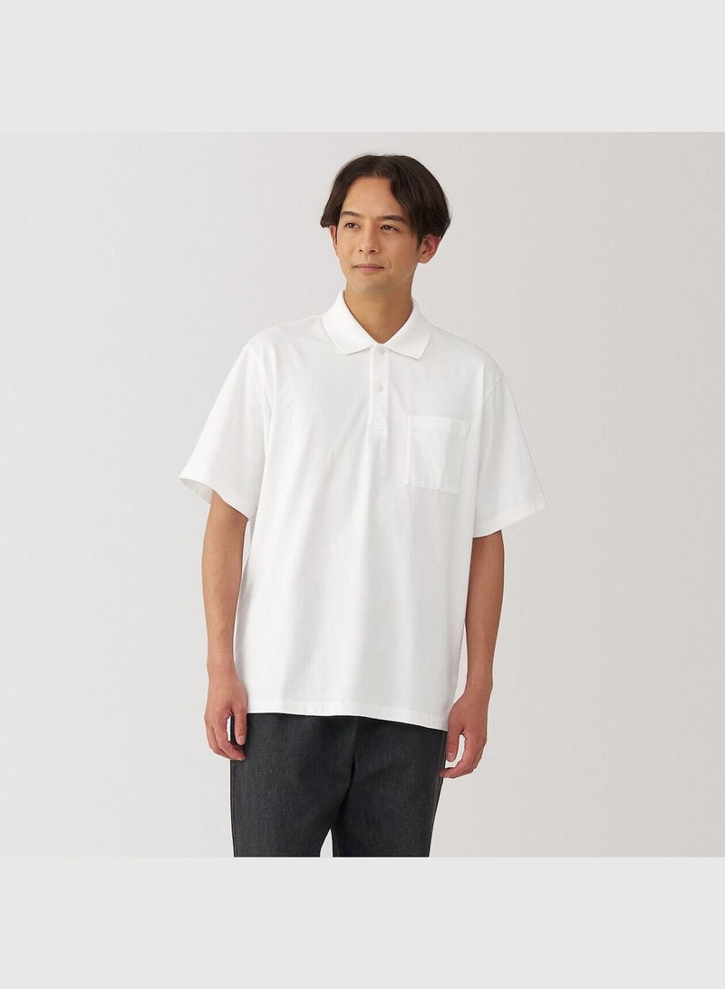 Washed Jersey Polo Shirt