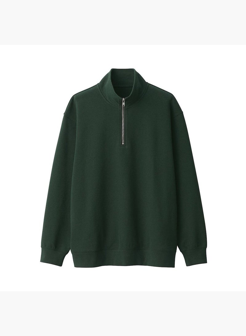 Double Knits Milano Rib Half Zip Pullover