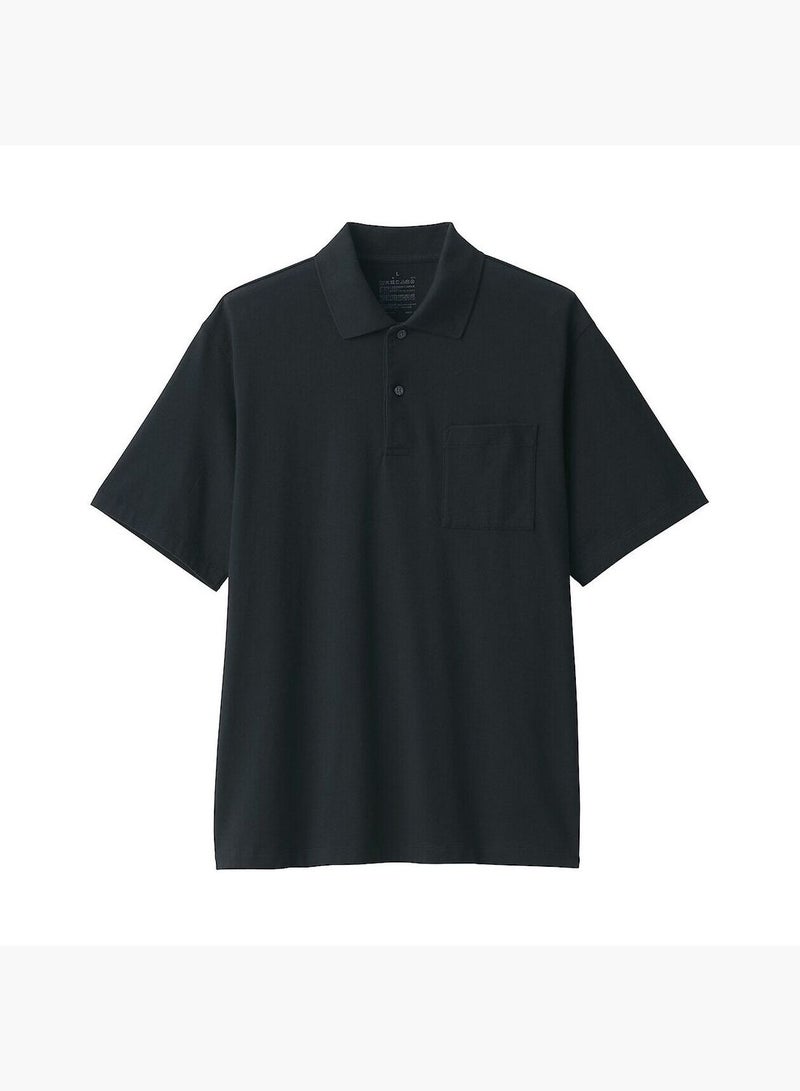 Washed Jersey Polo Shirt