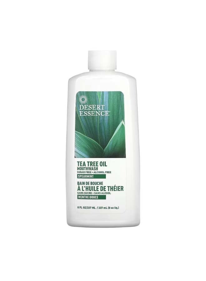 Tea Tree Oil Mouthwash Spearmint  8 fl oz 237 ml