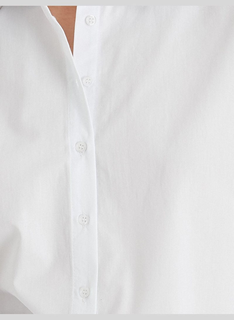 Cotton Shirt Short Sleeve