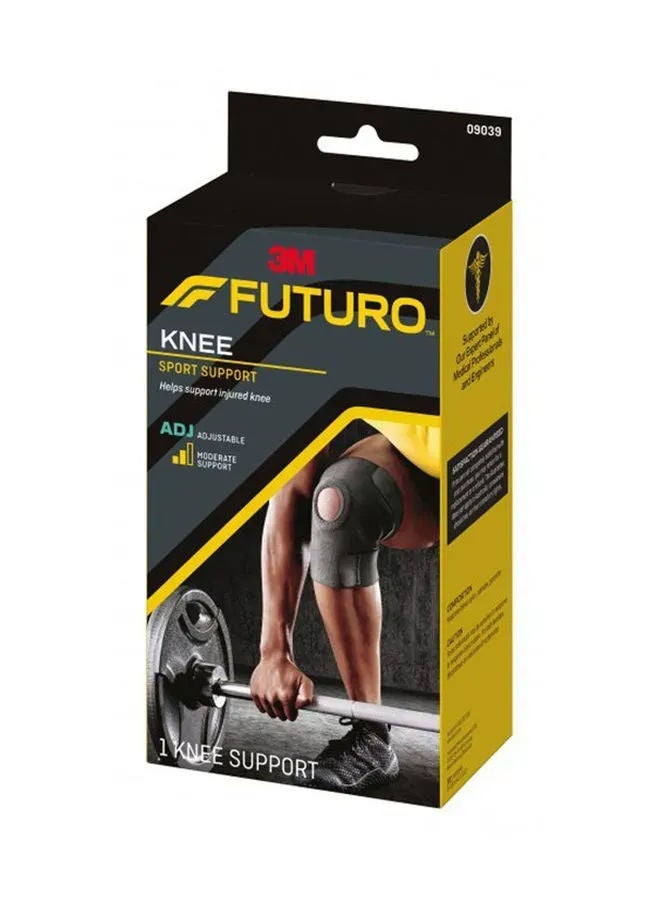 Futuro Sport Adj. Knee Supp Black 09039