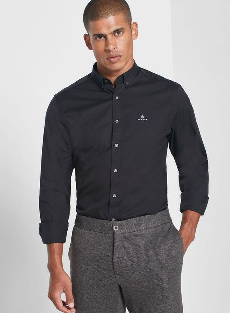 Gant Regular Fit Pinpoint Oxford Shirt