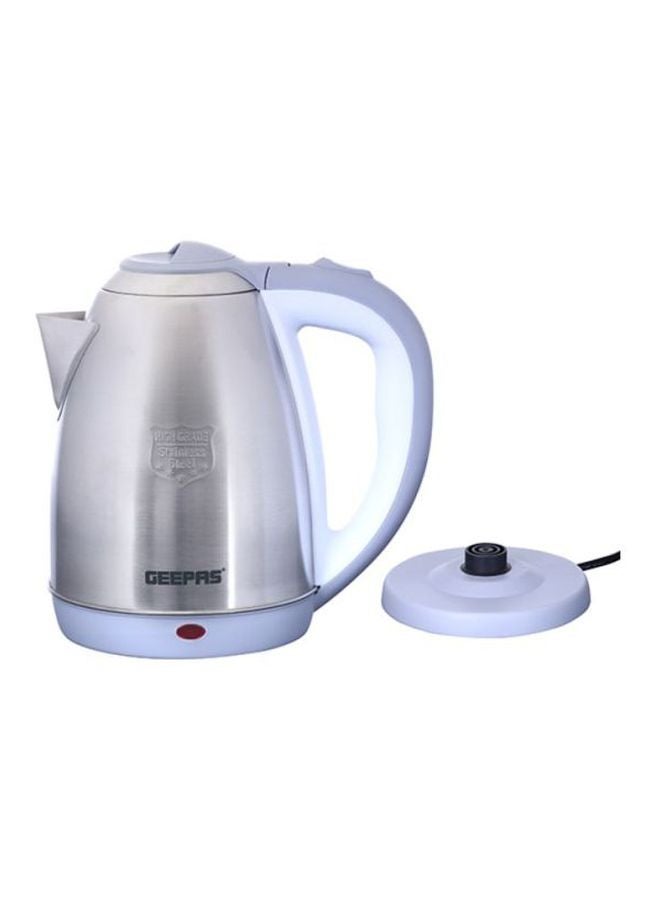 Stainless Steel Electric Kettle 1400W 1400.0 W GK5466 Silver/White/Purple