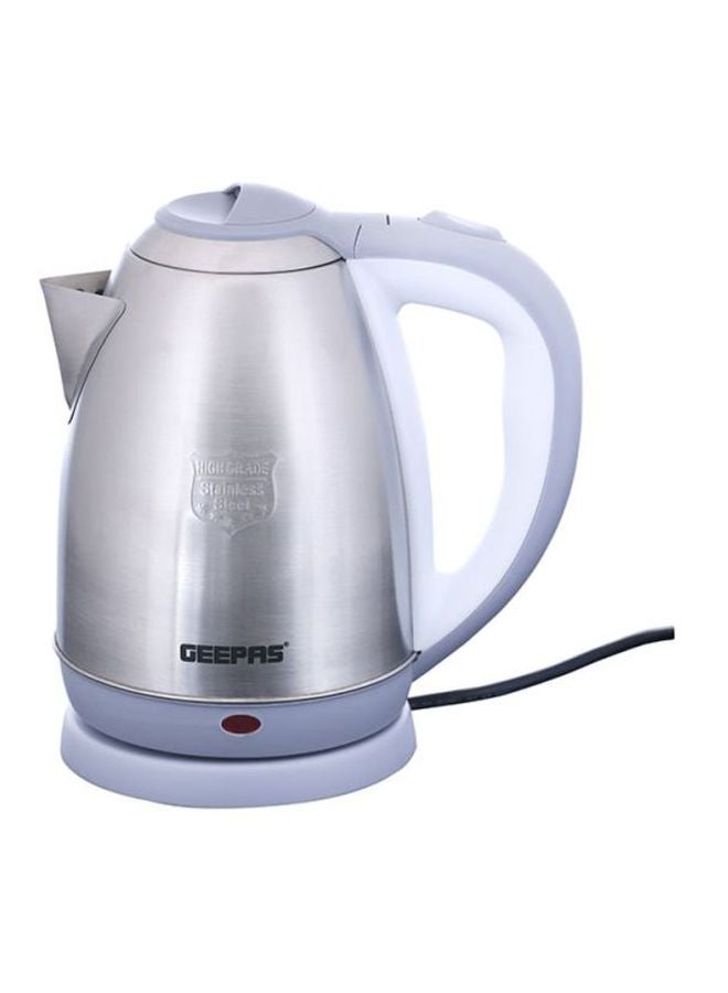 Stainless Steel Electric Kettle 1400W 1400.0 W GK5466 Silver/White/Purple