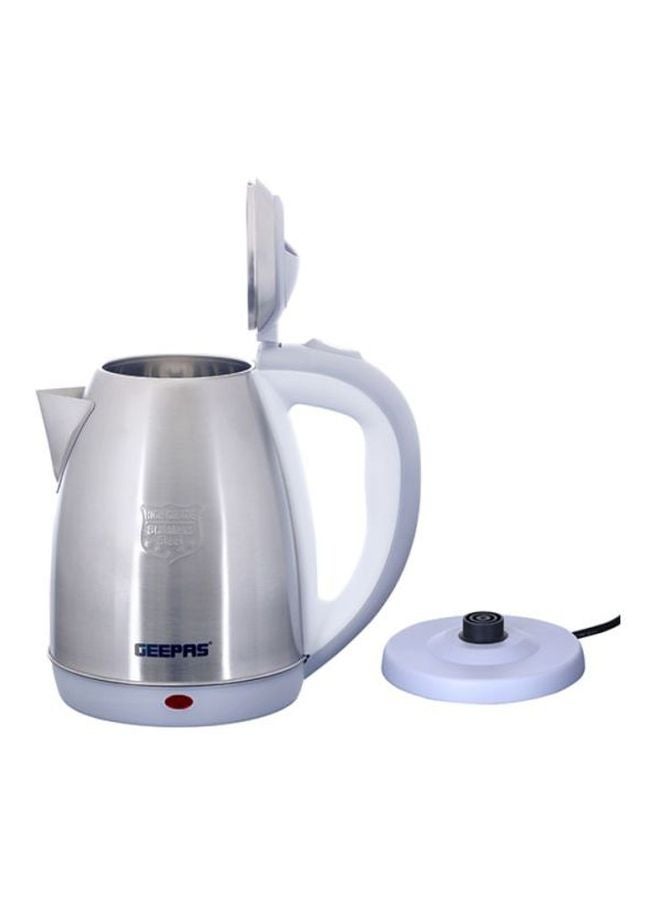 Stainless Steel Electric Kettle 1400W 1400.0 W GK5466 Silver/White/Purple