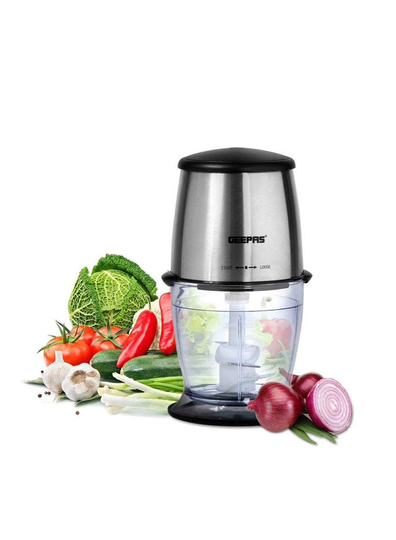 Food Processor With Blender 300W 300.0 W GMC42013UK Silver/Black/Clear