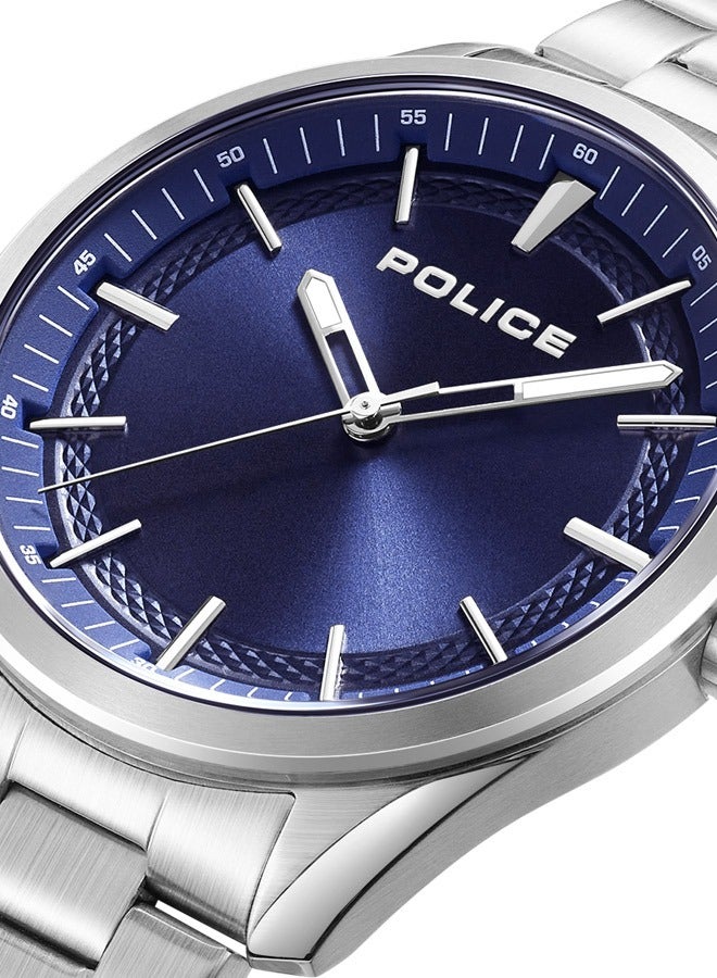 Men's Analog Round Shape Stainless Steel Wrist Watch PEWJG0018203 - 42 Mm