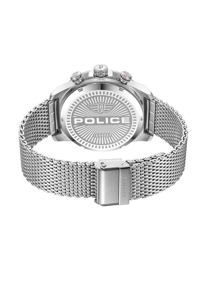 Rotorcrom 44mm Men's Analog Watch with Stainless Steel Mesh Bracelet