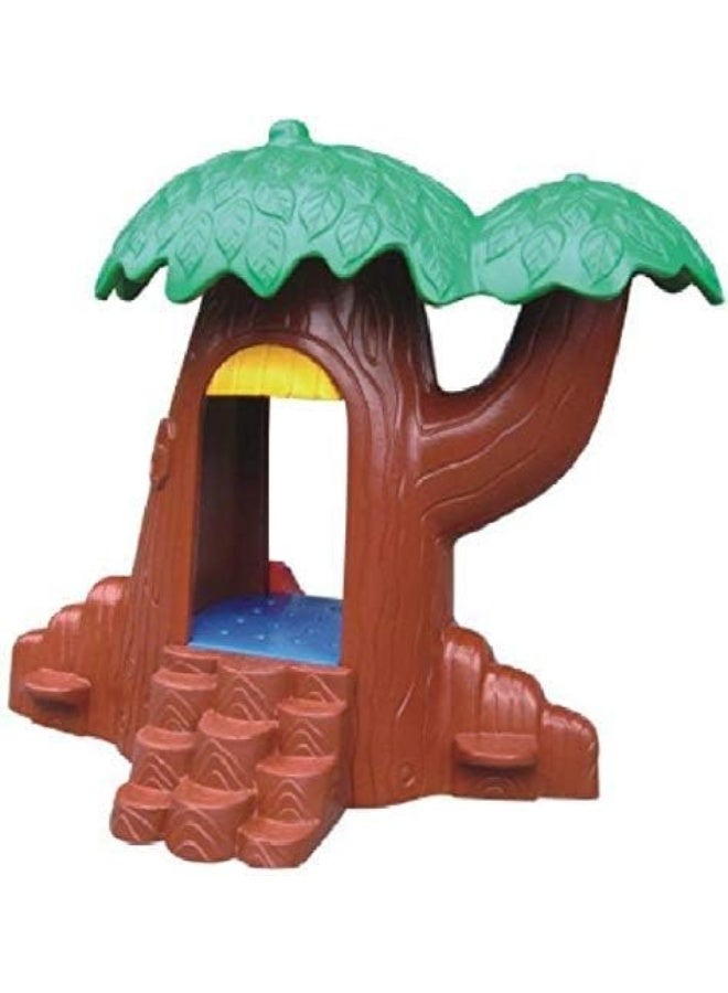 RBW TOYS Plastic Tree Garden Status Children Playhouse Fairy Tale Playset, kids play house toys use for indoor and outdoor Size: 252x219x203cm.