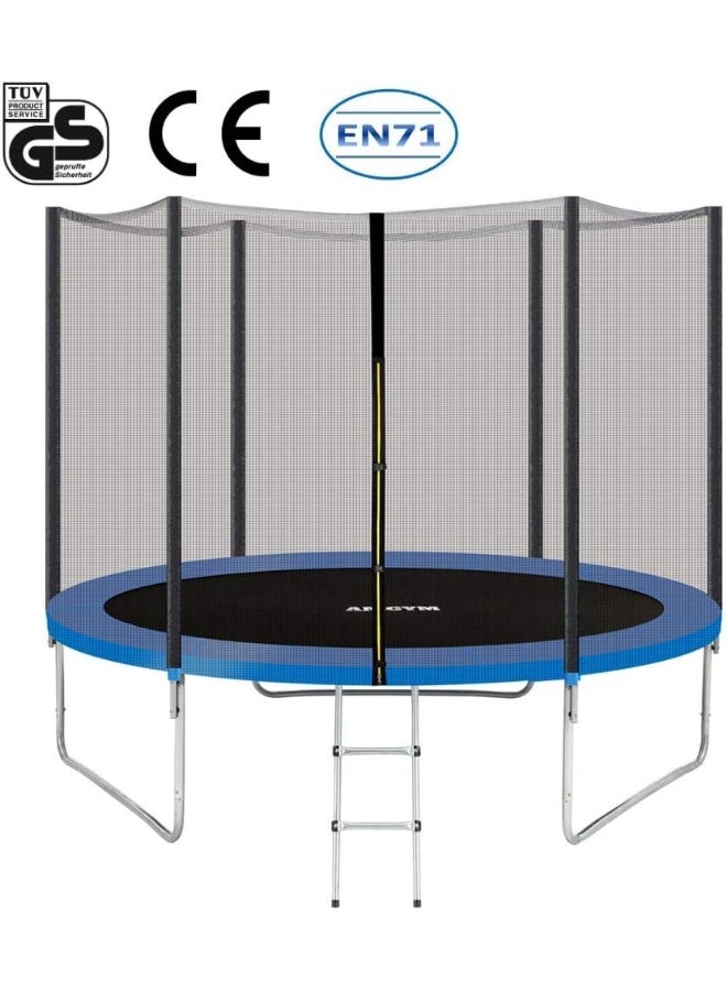 Rainbow Toys - 10Ft Trampoline for kids, Kids Trampoline Fitness Exercise Equipment Outdoor Garden Jump Bed Trampoline With Safety Enclosure