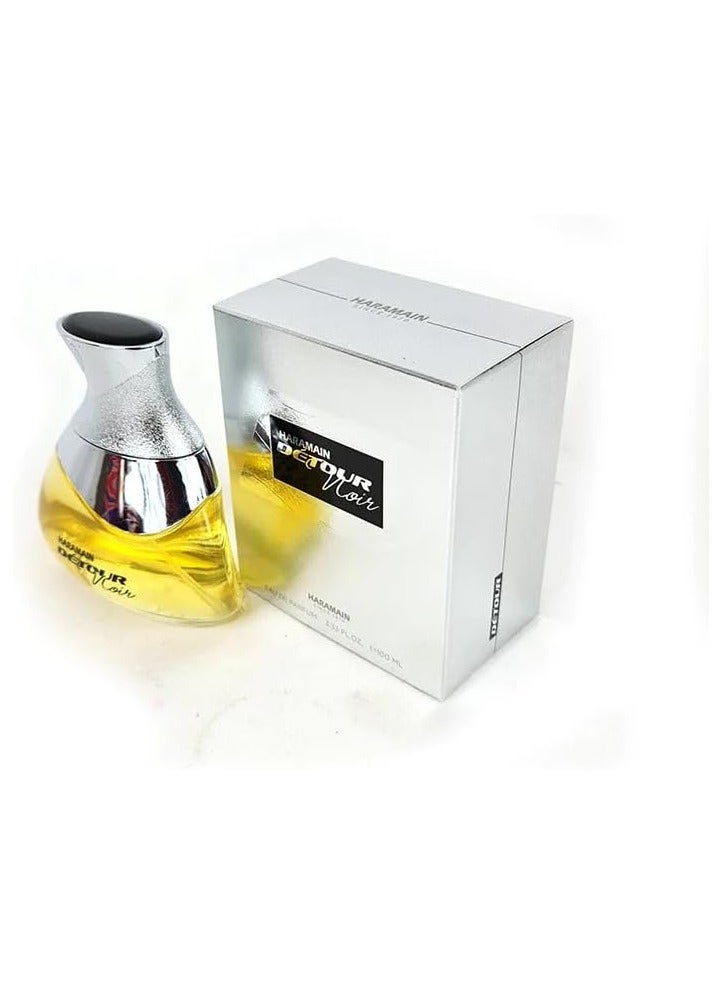 Detour Noir 100ml 3.33oz Unisex Perfume Spray