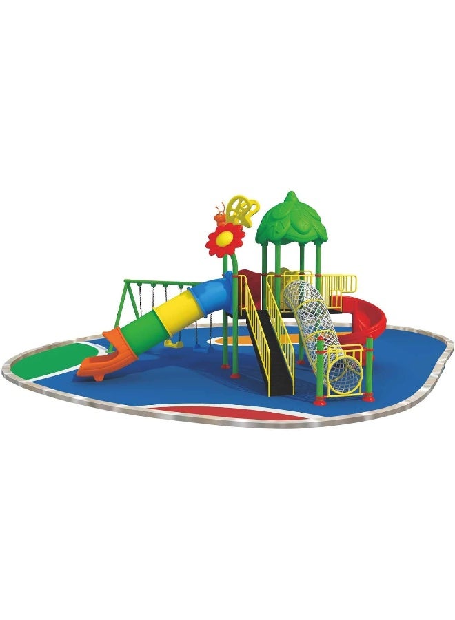 Rainbow Toys Kids Play Sets & Playground Equipment All In One Slide for kids and Swings for kids toys