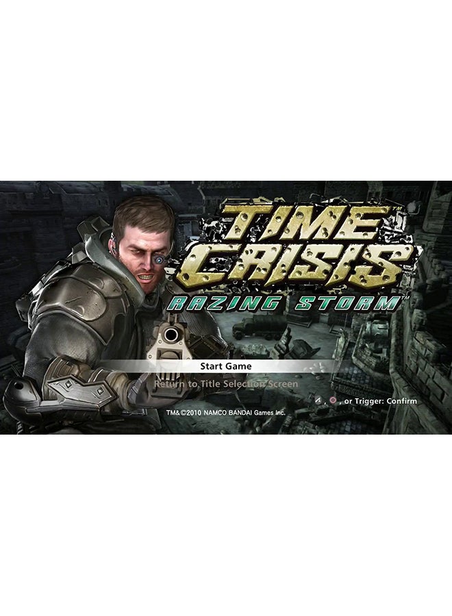 Time Crisis Razing Storm - Action & Shooter - PlayStation 3 (PS3)