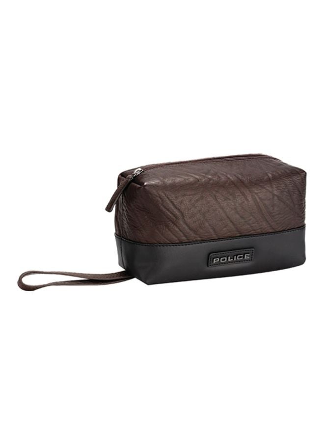 Tolerance Toiletry Pouch Brown/Black