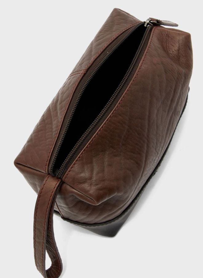 Tolerance Toiletry Pouch Brown/Black