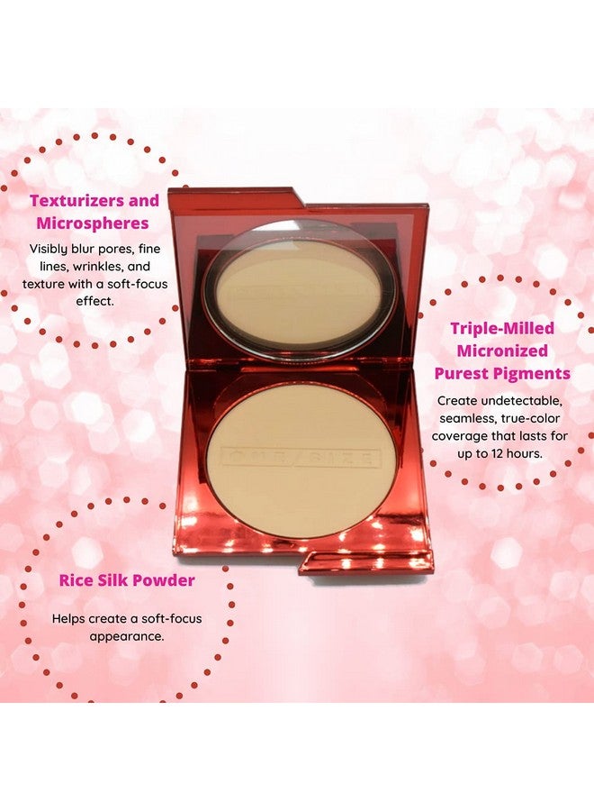 Patrick Starrr Turn Up The Base Versatile Powder Foundation Light 5 (Nr) Light Neutral Rosy Undertones Face Pressed Powder Makeup Foundation Mediumtofull Coverage Soft Matte Finish