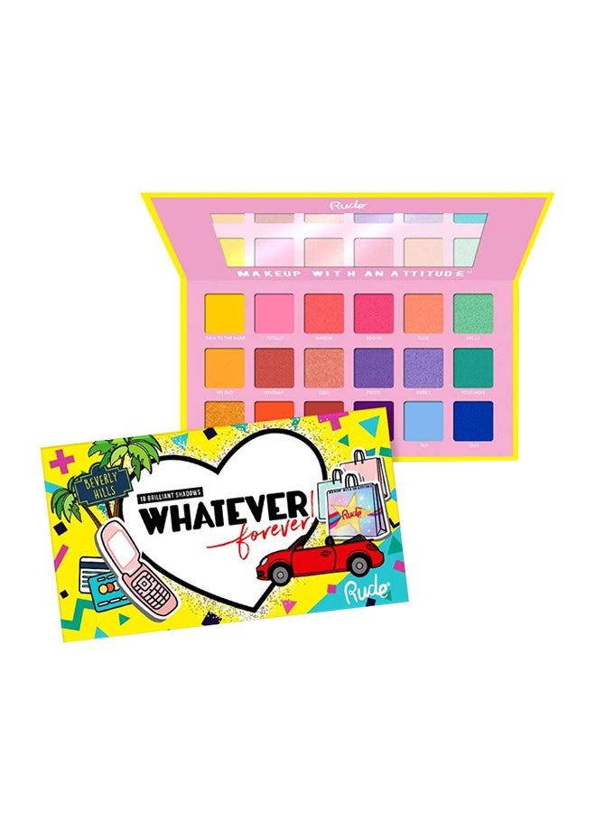 18-Shade Whatever Forever Eyeshadow Palette Multicolour