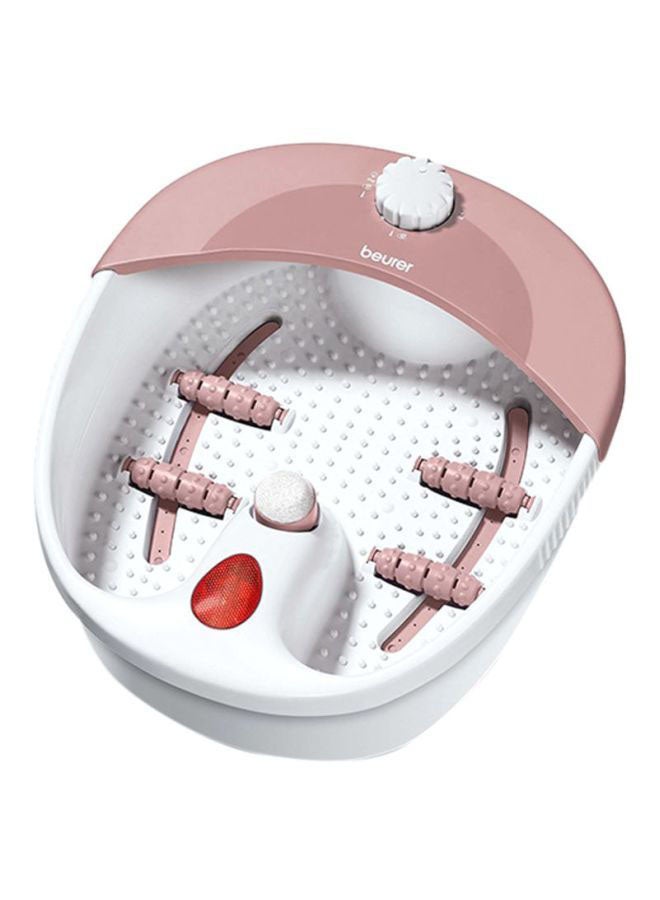 Portable Foot Spa White/Pink