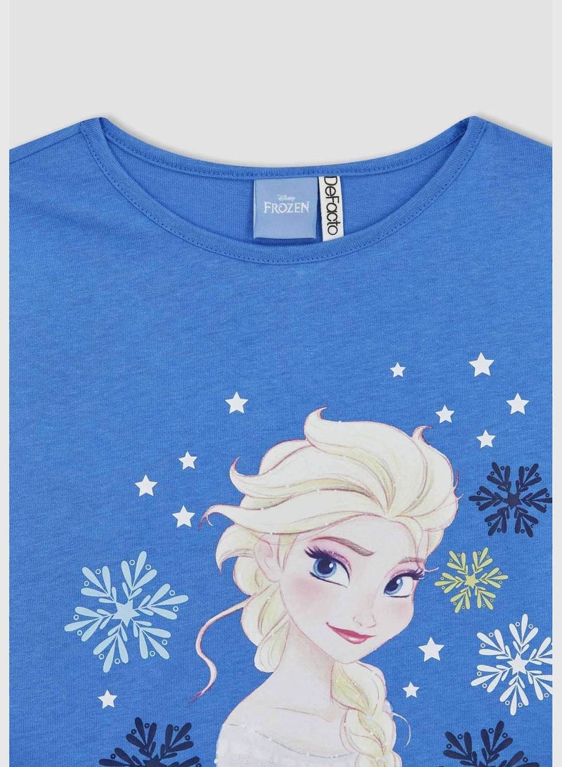 2 Pack Girl Frozen Licenced Long Sleeve Knitted Pyjamas