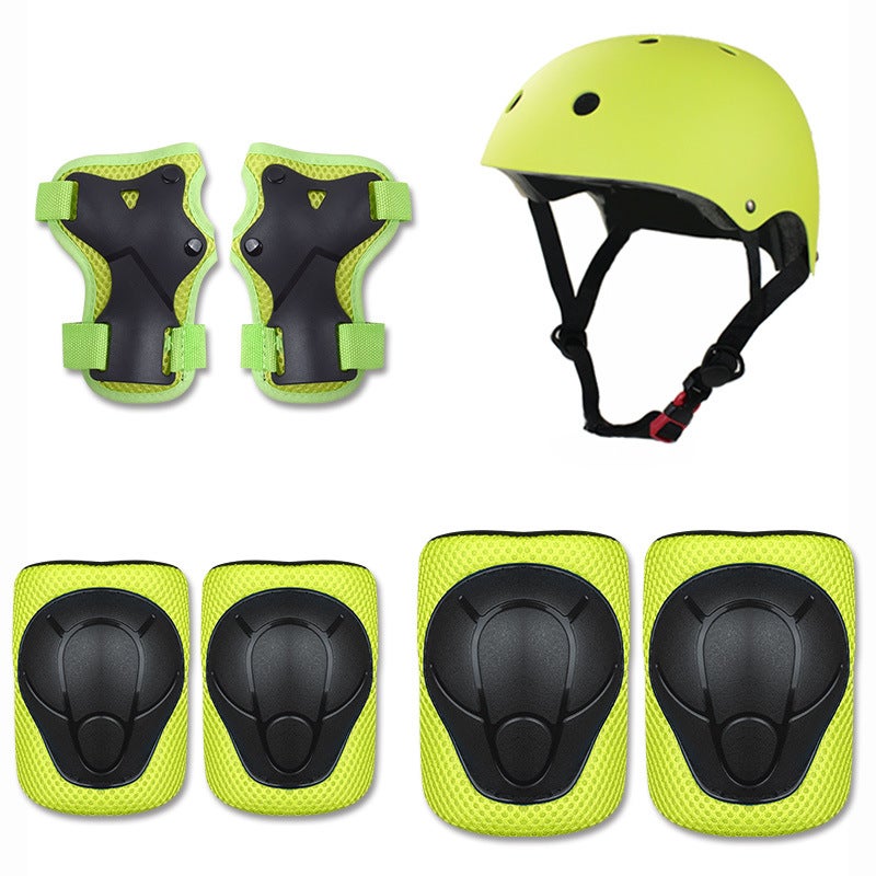 Kids Balance Bike Safety Gear Set Green