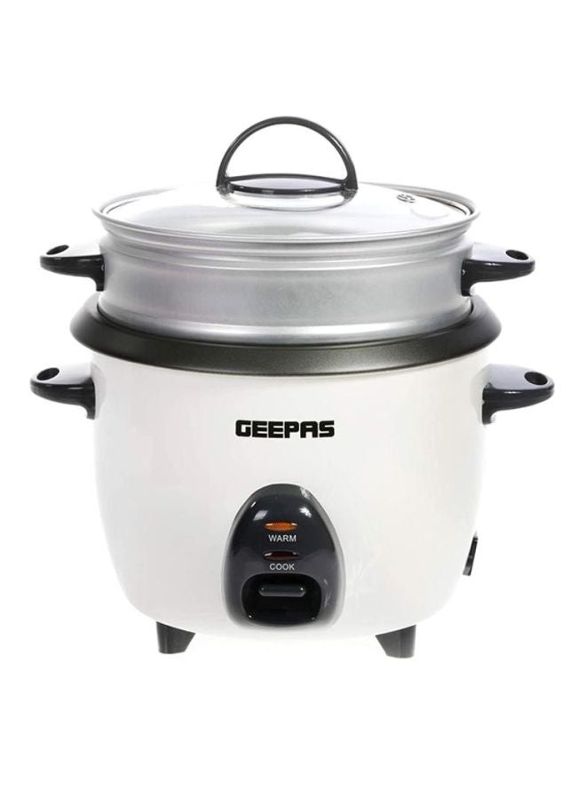 Electric Rice Cooker 1 L 1.0 L 400.0 W GRC4325 White/Black/Clear