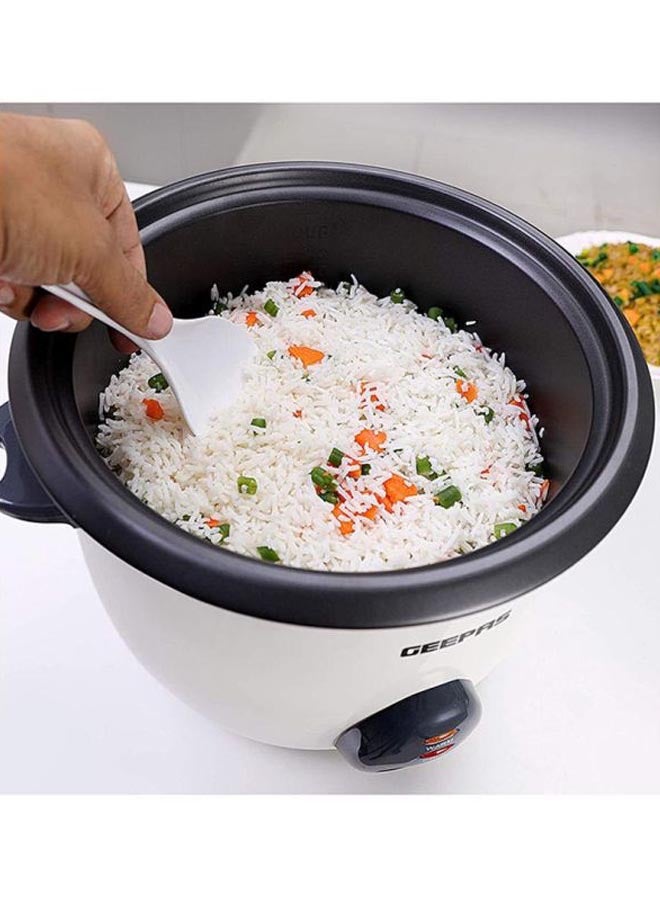 Electric Rice Cooker 1 L 1.0 L 400.0 W GRC4325 White/Black/Clear