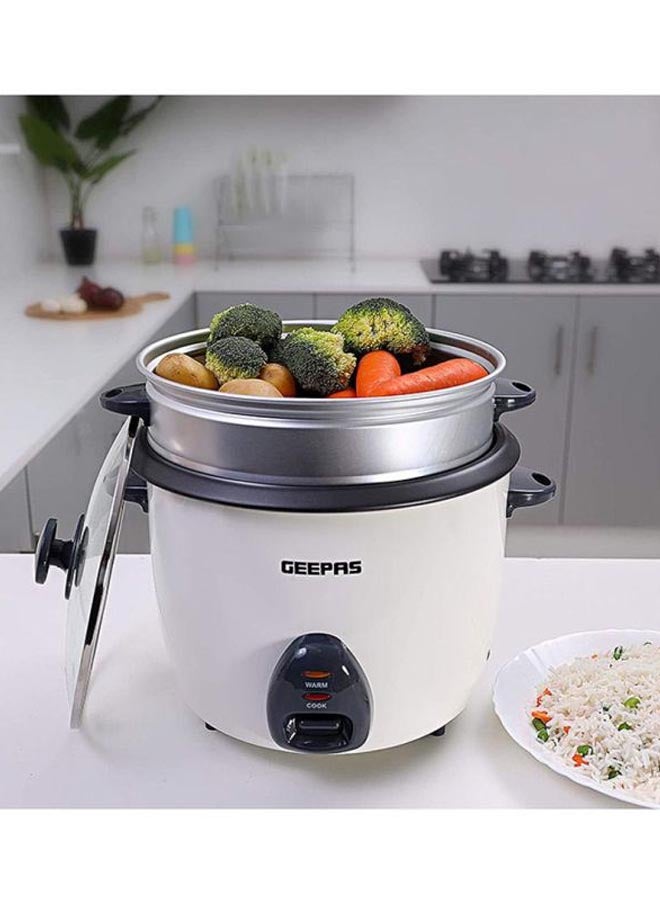 Electric Rice Cooker 1 L 1.0 L 400.0 W GRC4325 White/Black/Clear