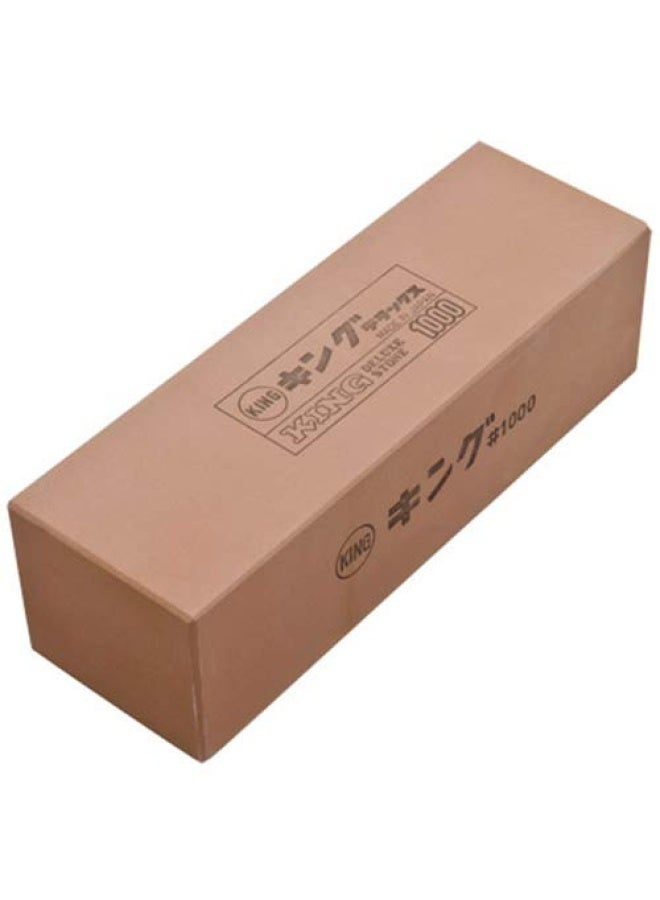 King Medium Grain Sharpening Stone 1000 M 8 1 4 Long