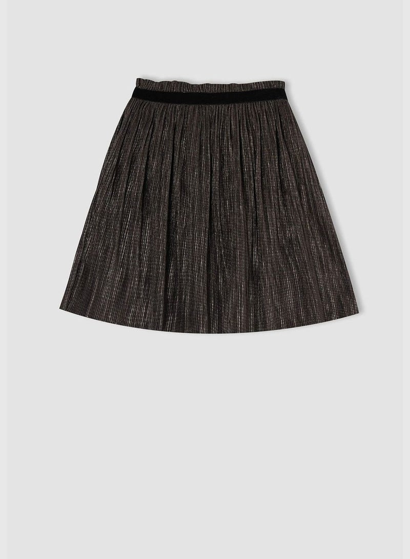 Girl Regular Fit Knitted Skirt