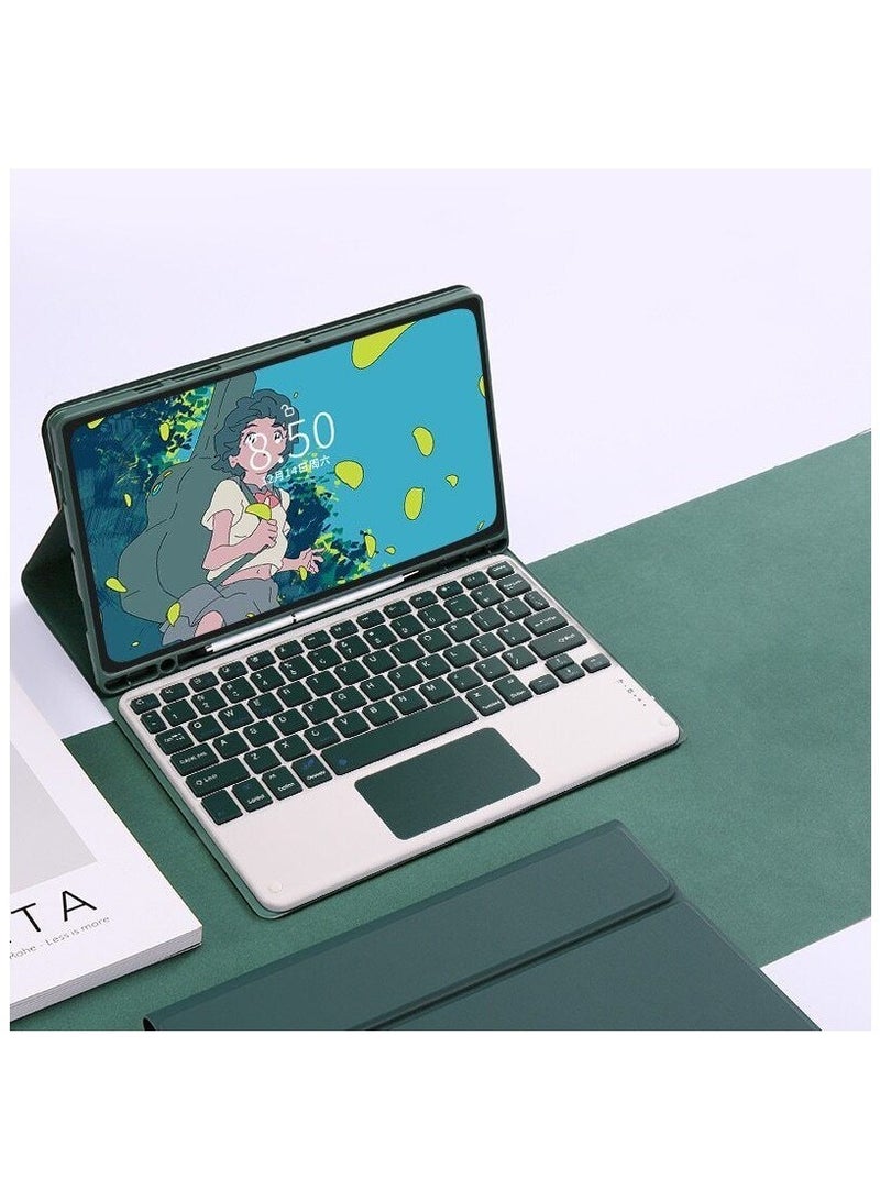 Suitable for Apple's 2022 New IPad Magic Magnetic Keyboard Air5 10.9 Bluetooth Keyboard 10.2 Touch  Green