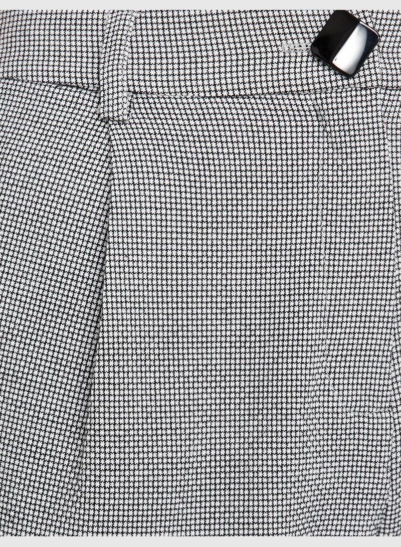 Button Detailed Trousers