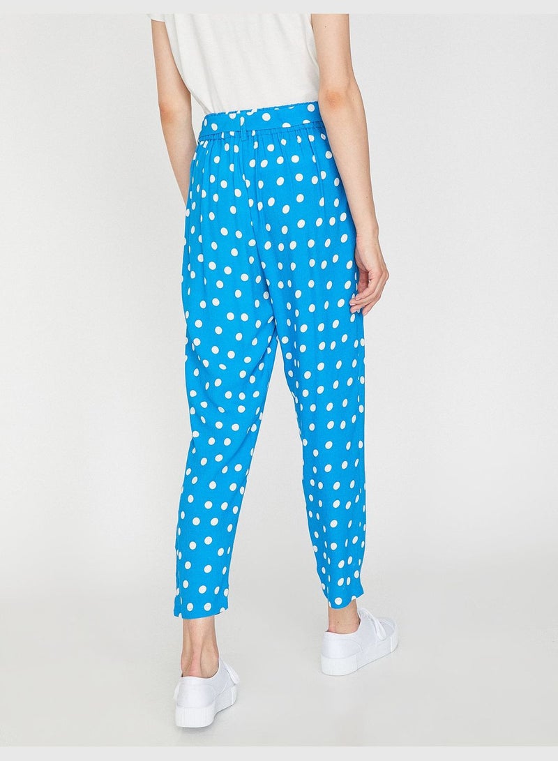 Dotted Detailed Trousers