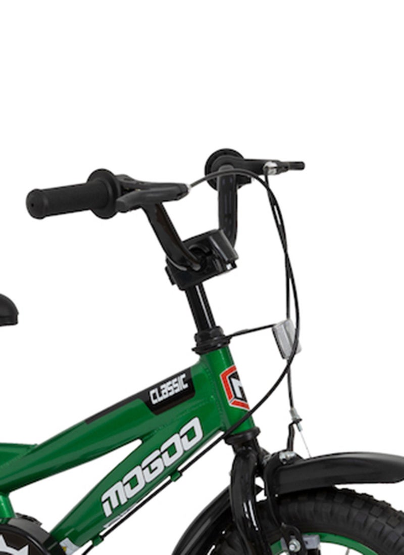 Classic Bicycle For Kids 14 inch - Green