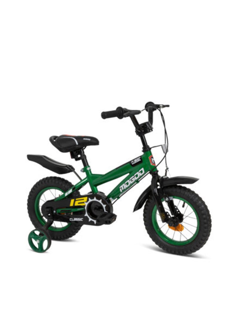 Classic Bicycle For Kids 14 inch - Green